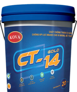 CT-14 GOLD - Chất chống thấm co giãn, chống áp lực ngược cho xi măng, bê tông
