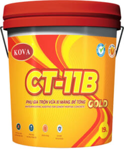 CT-11B GOLD - Phụ gia trộn vữa xi măng, bê tông
